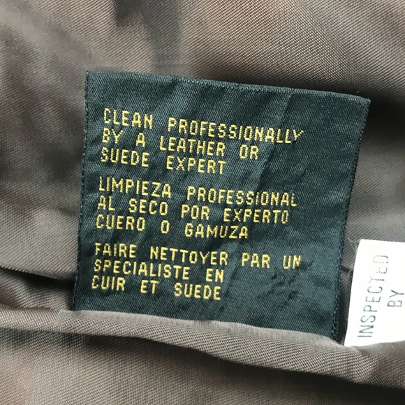 Otello Pelle Leather Full Zip Vest w Pockets - Picture 12 of 13